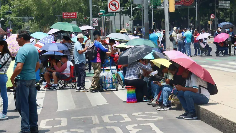 Manifestaciones de la CNTE en CDMX: bloquean Reforma E Insurgentes este martes 2 de junio